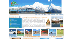 Desktop Screenshot of nepalholiday.info